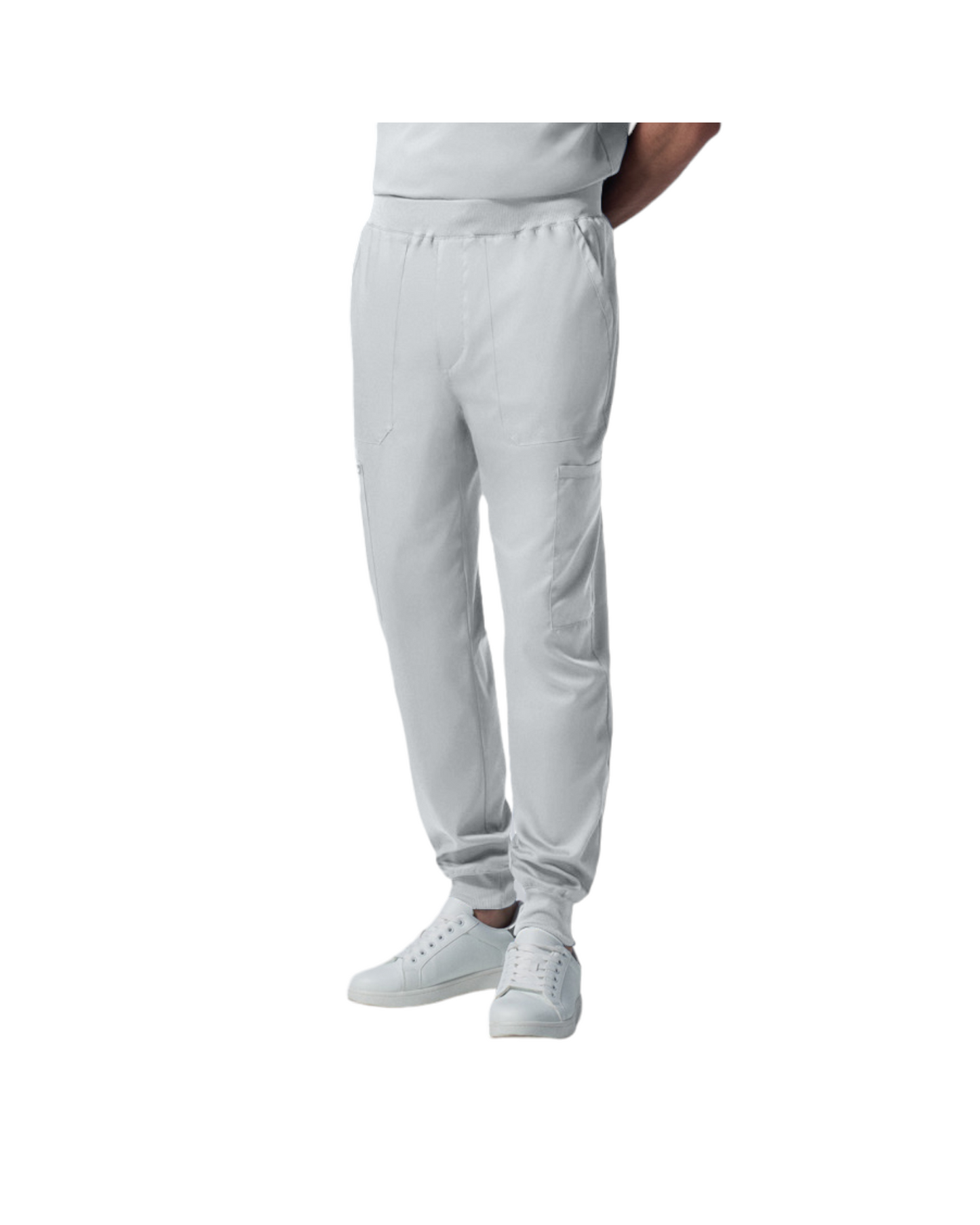 Pantalon jogger pour hommes Landau Proflex #LB407 couleur Blanc