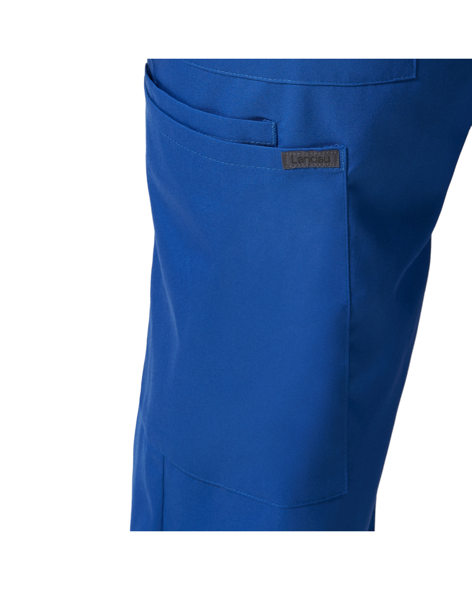 Vue de la poche cargo du pantalon jogger pour hommes Landau Proflex #LB408 OS .
