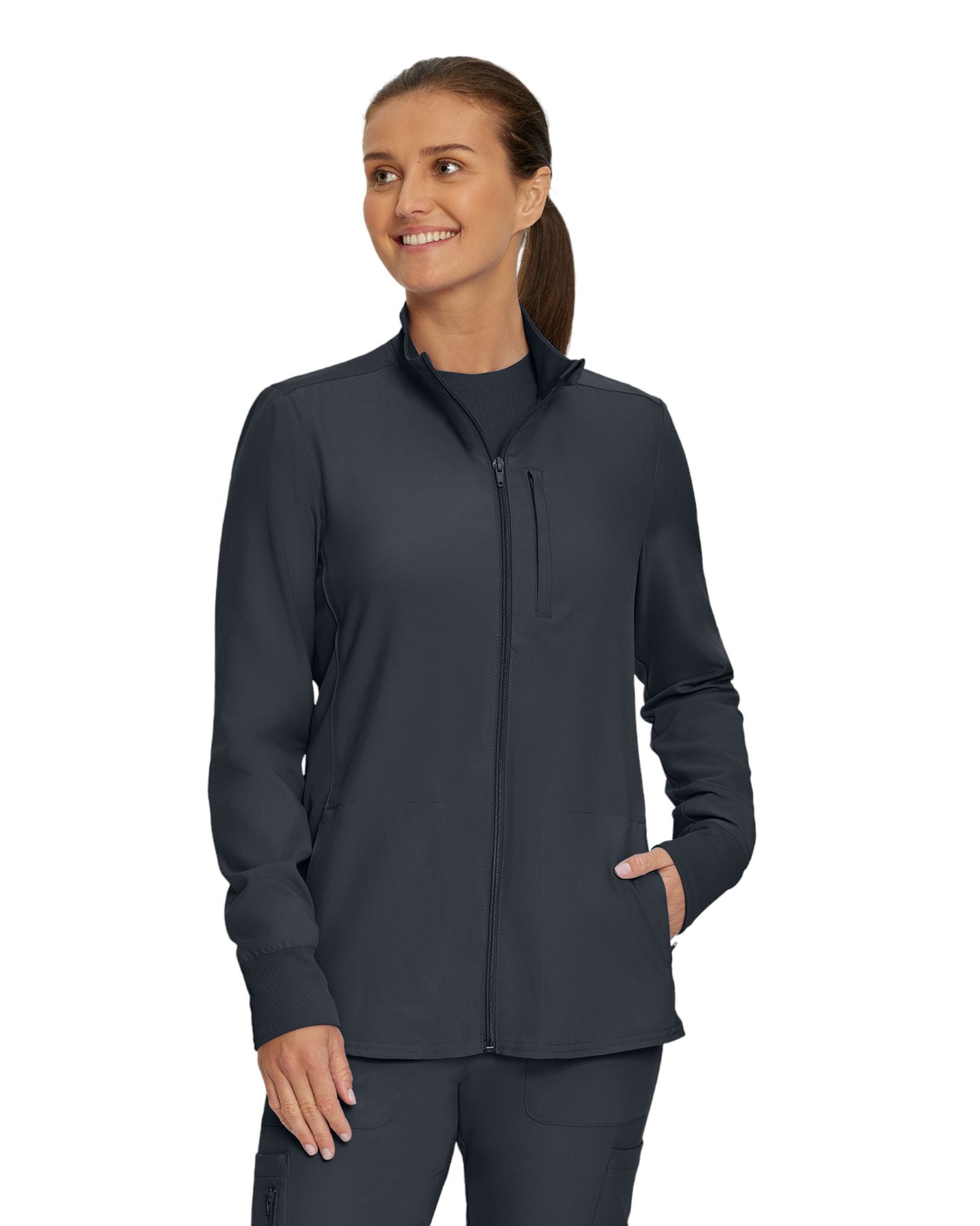 Landau Forward Women's Warm-Up Scrub Jacket #LJ700