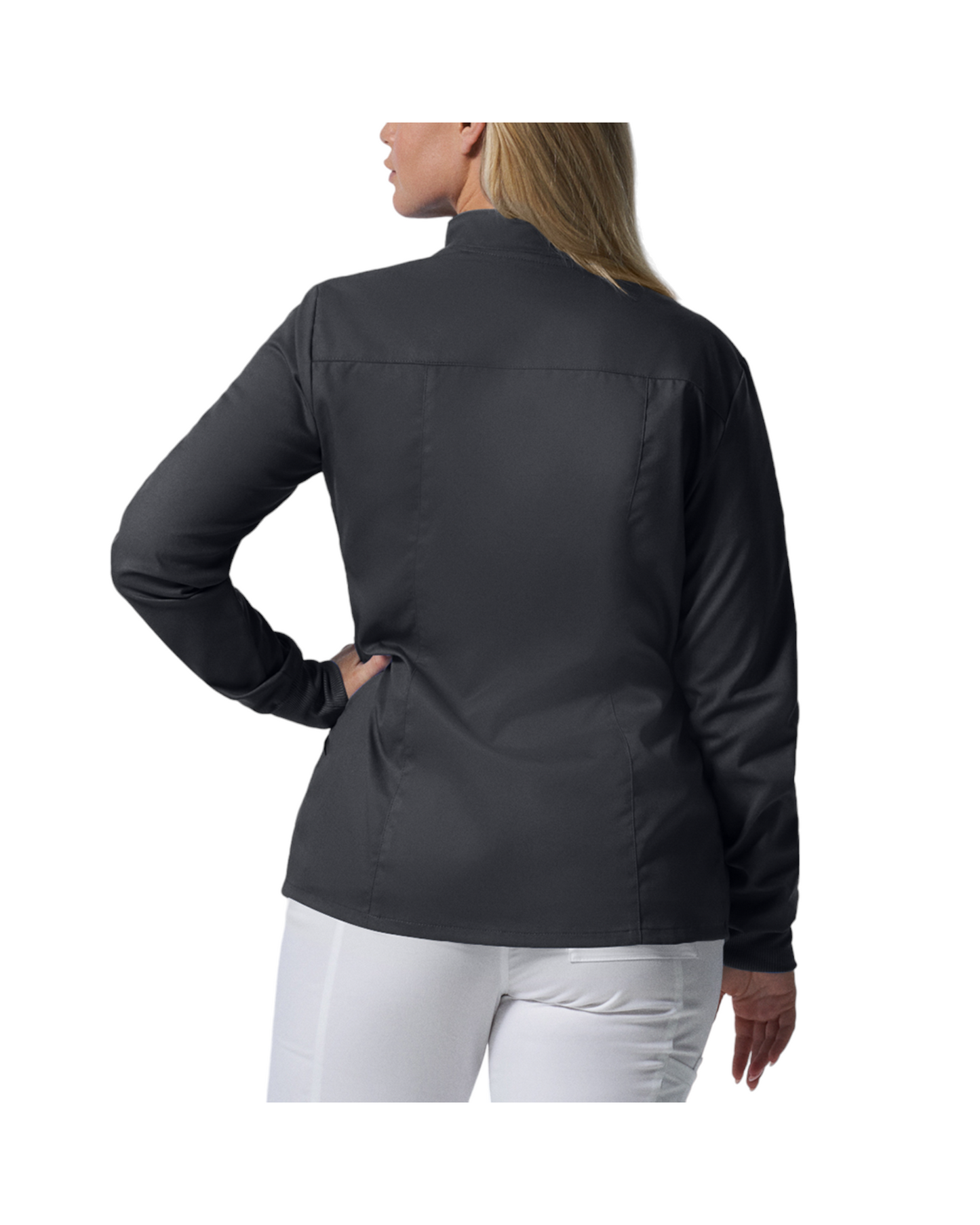 Vue du dos de la veste de survêtement pour femmes Landau Proflex #LJ701-OS