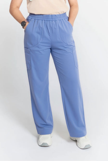 Mona pantalon  de travail à coupe droite pour femme par WIIONE