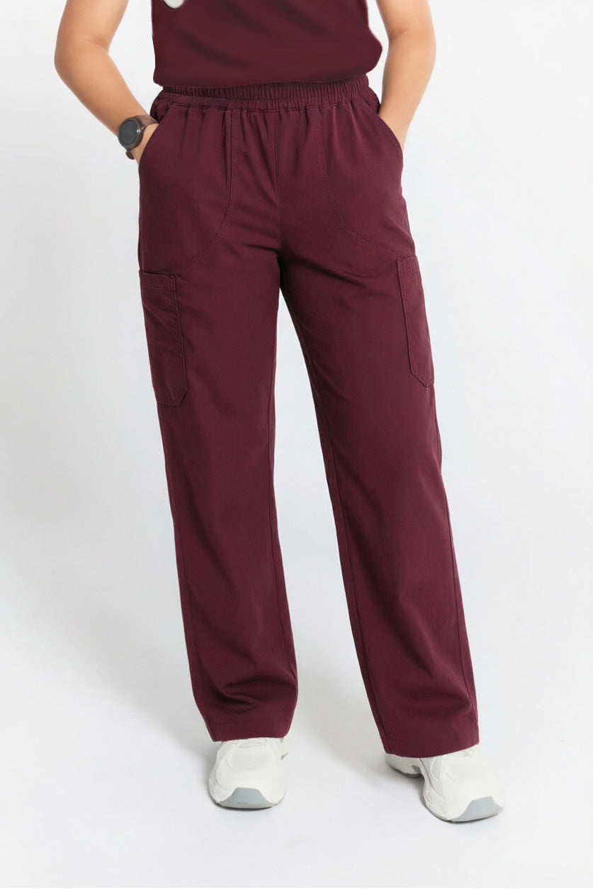 Mona pantalon  de travail à coupe droite pour femme par WIIONE