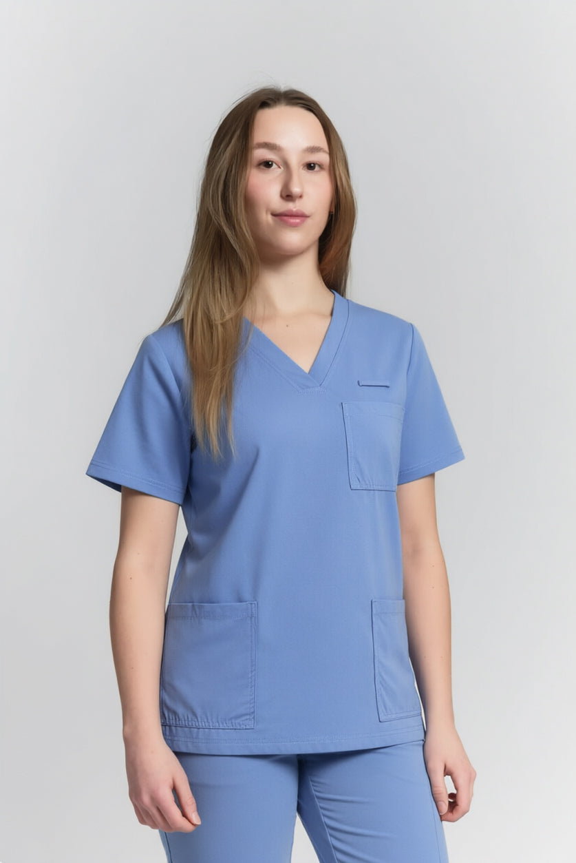 Rebecca haut d'uniforme médical manches courtes par WIIONE