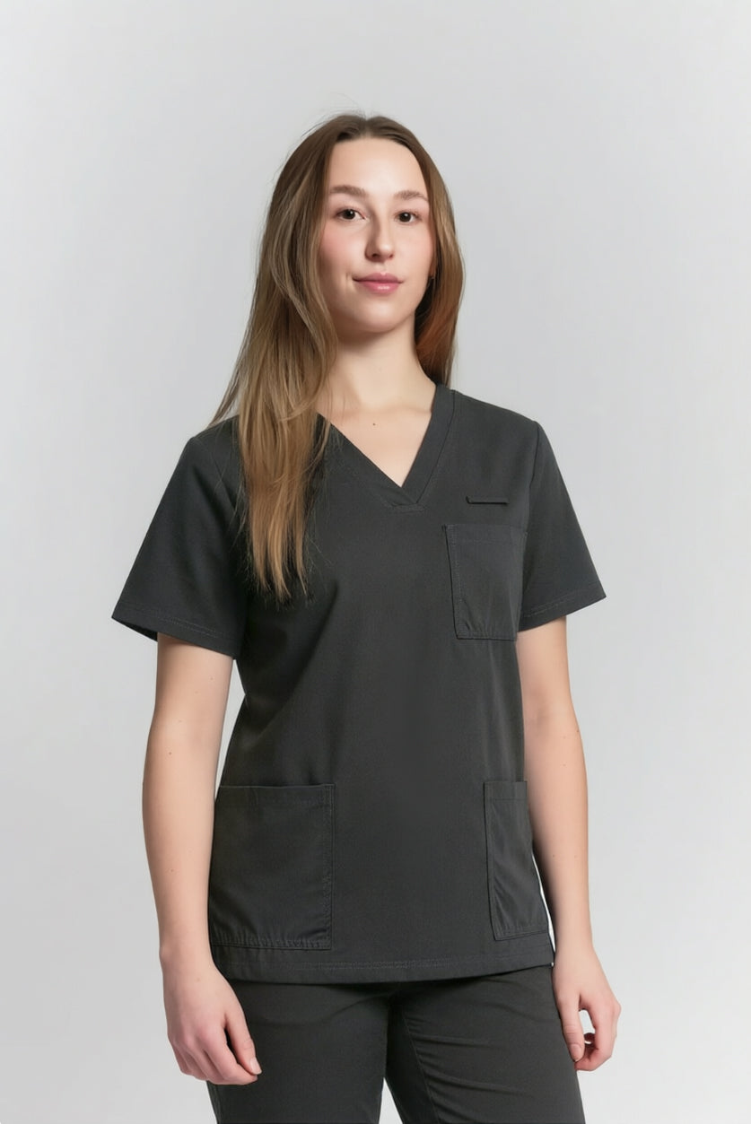 Rebecca haut d'uniforme médical manches courtes par WIIONE