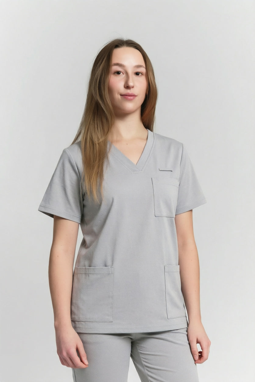 Rebecca haut d'uniforme médical manches courtes par WIIONE