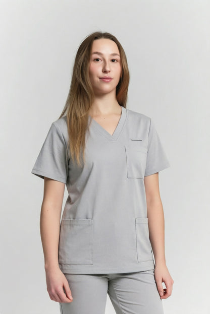 Rebecca haut d'uniforme médical manches courtes par WIIONE