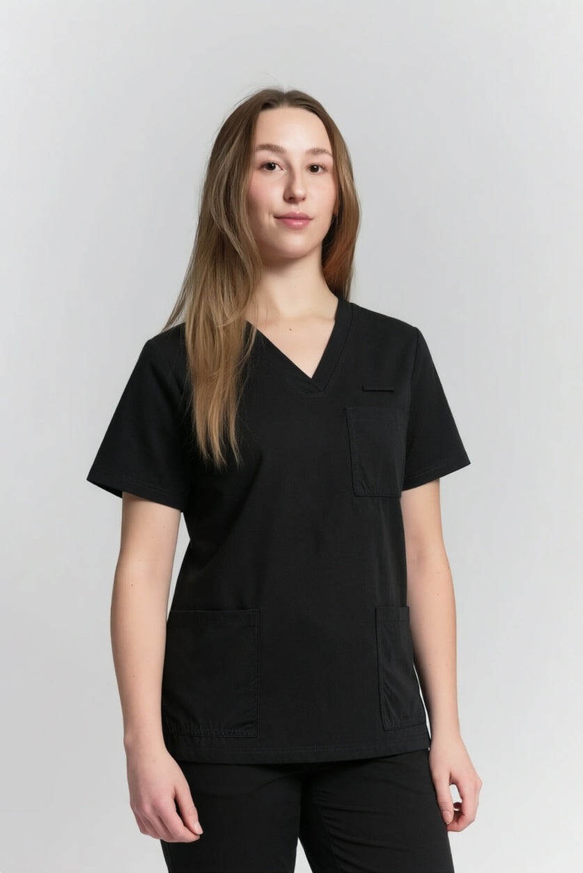 Rebecca haut d'uniforme médical manches courtes par WIIONE
