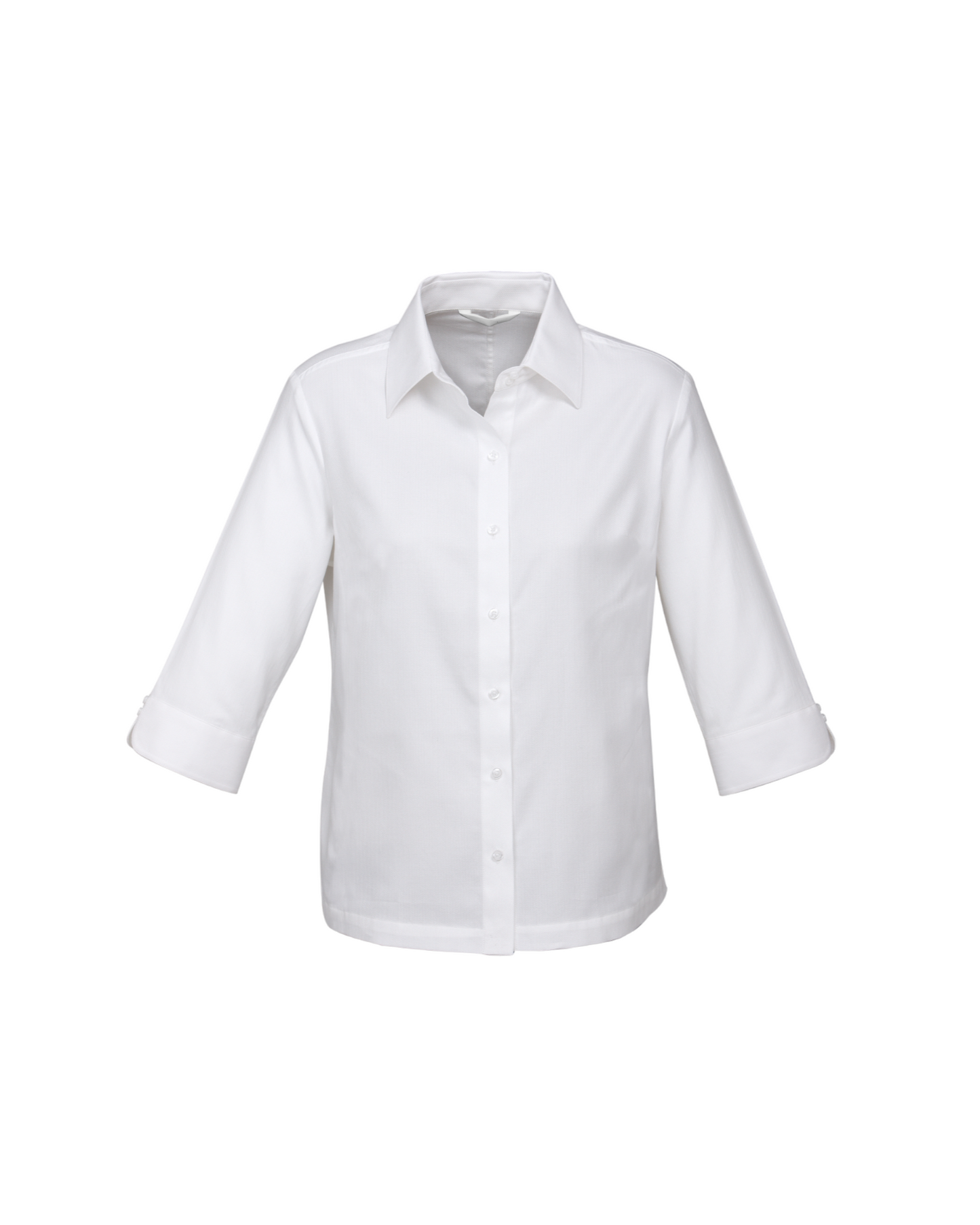 Ladies Luxe 3/4 Sleeve Shirt Fashion Biz #S10221