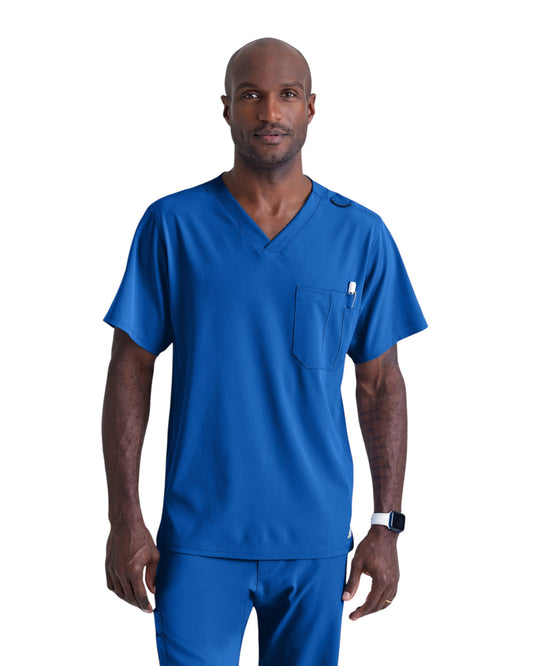 Haut d'uniforme homme à encolure en v 3 poches Thesis Skechers™ SK0112X (2XL &+)
