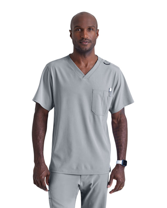 Men's v-neck 3-pocket Thesis uniform top Skechers™ by Barco SK0112X