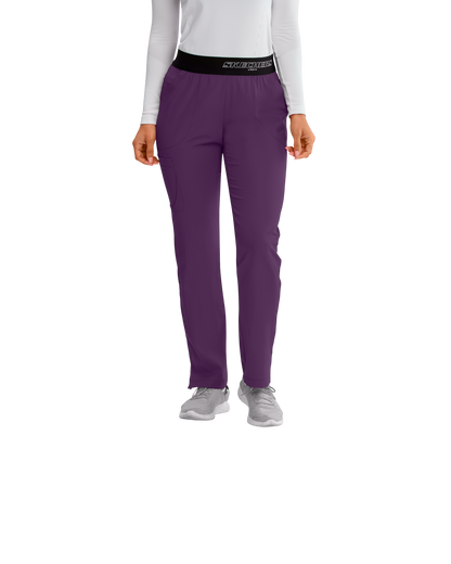Pantalon médical dame Breeze à jambe droite, taille mi-haute, avec 3 poches SKECHERS SK202