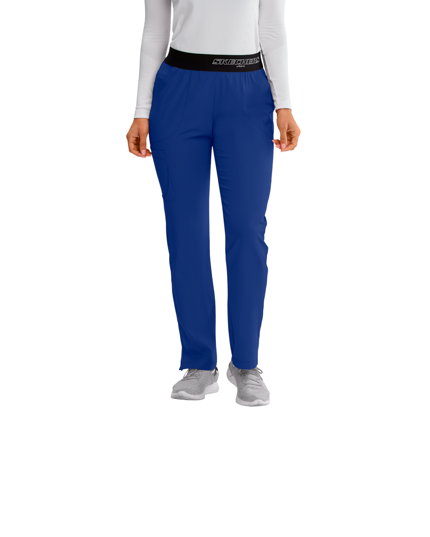 Pantalon médical dame Breeze à jambe droite, taille mi-haute, avec 3 poches SKECHERS SK202