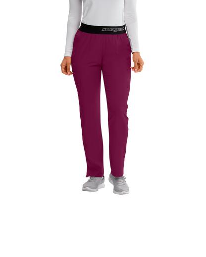 Pantalon médical dame Breeze à jambe droite, taille mi-haute, avec 3 poches SKECHERS SK202