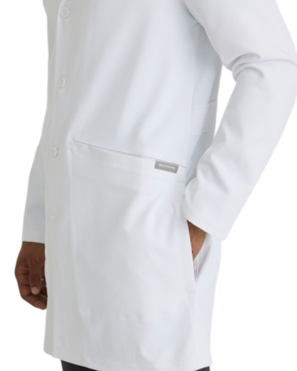 Sarrau de laboratoire Skechers pour homme, 3 poches, 36 po, 4 boutons #SKC969X