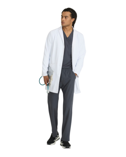 Sarrau de laboratoire Skechers pour homme, 3 poches, 36 po, 4 boutons #SKC969X