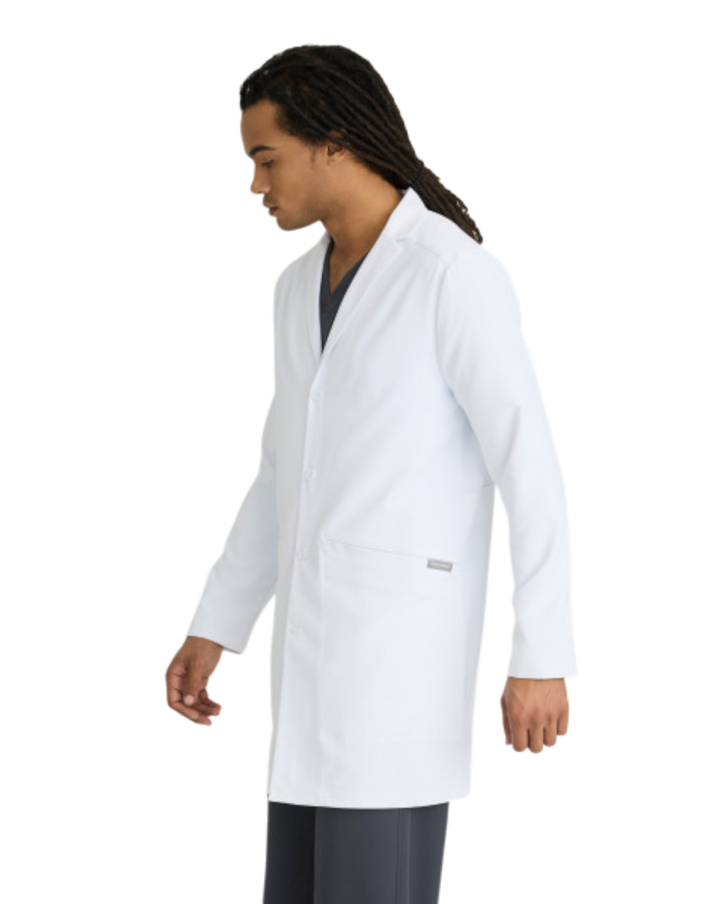 Sarrau de laboratoire Skechers pour homme, 3 poches, 36 po, 4 boutons #SKC969X