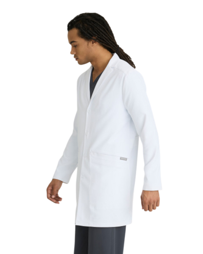 Sarrau de laboratoire Skechers pour homme, 3 poches, 36 po, 4 boutons #SKC969X