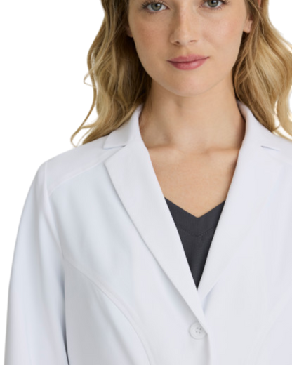 Skechers women's 3 pocket 36" 4-button lab coat #SKC970