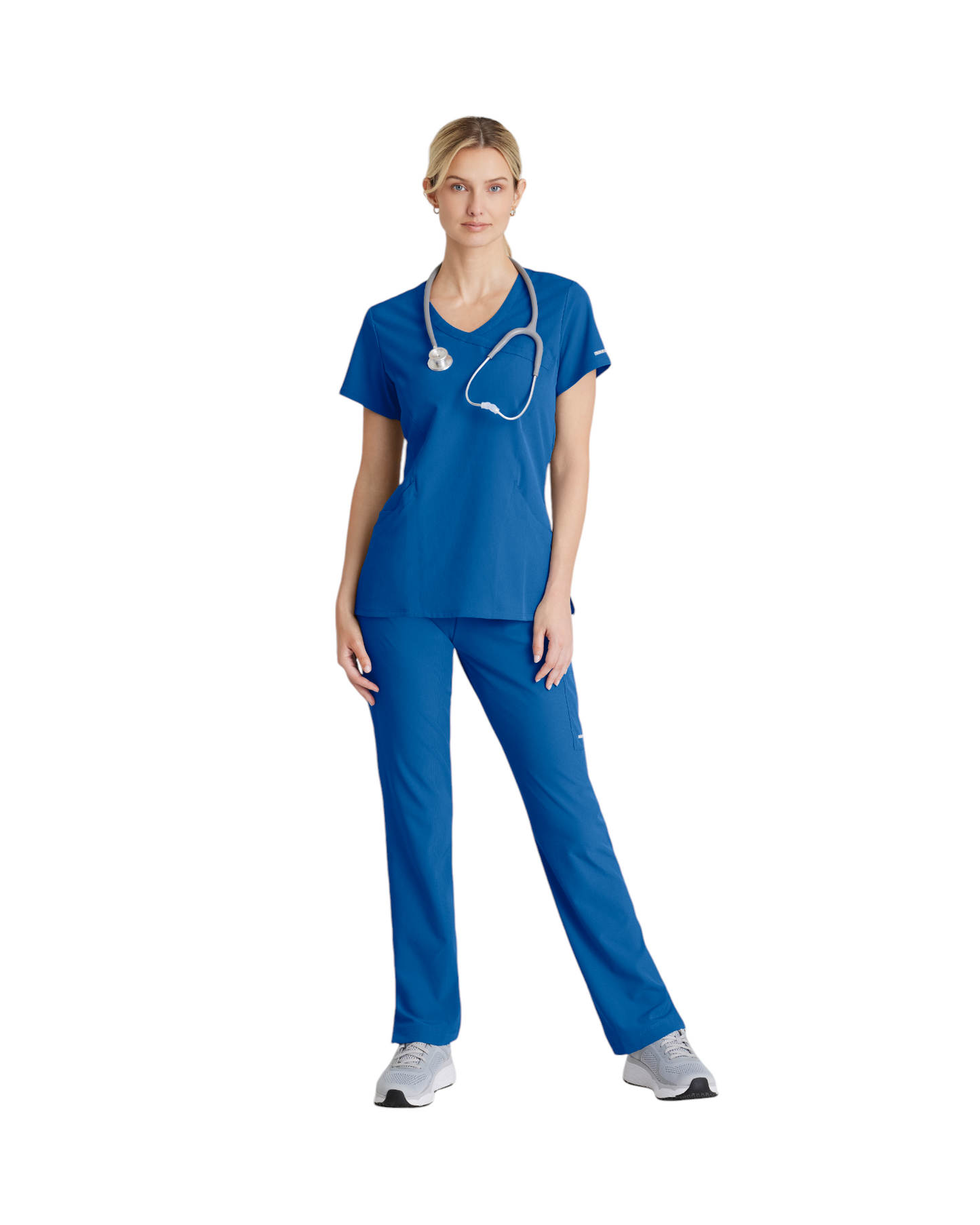 Women's Uniform Top with Crossover V-Neck and 3 Pockets Reliance SKECHERS SK102