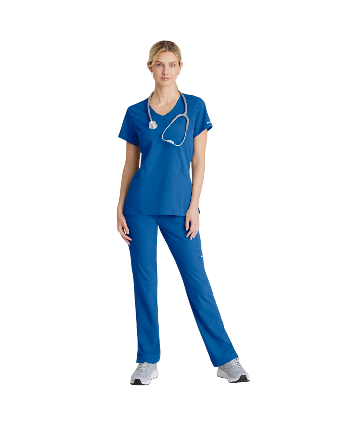 Women's Uniform Top with Crossover V-Neck and 3 Pockets Reliance SKECHERS SK102X