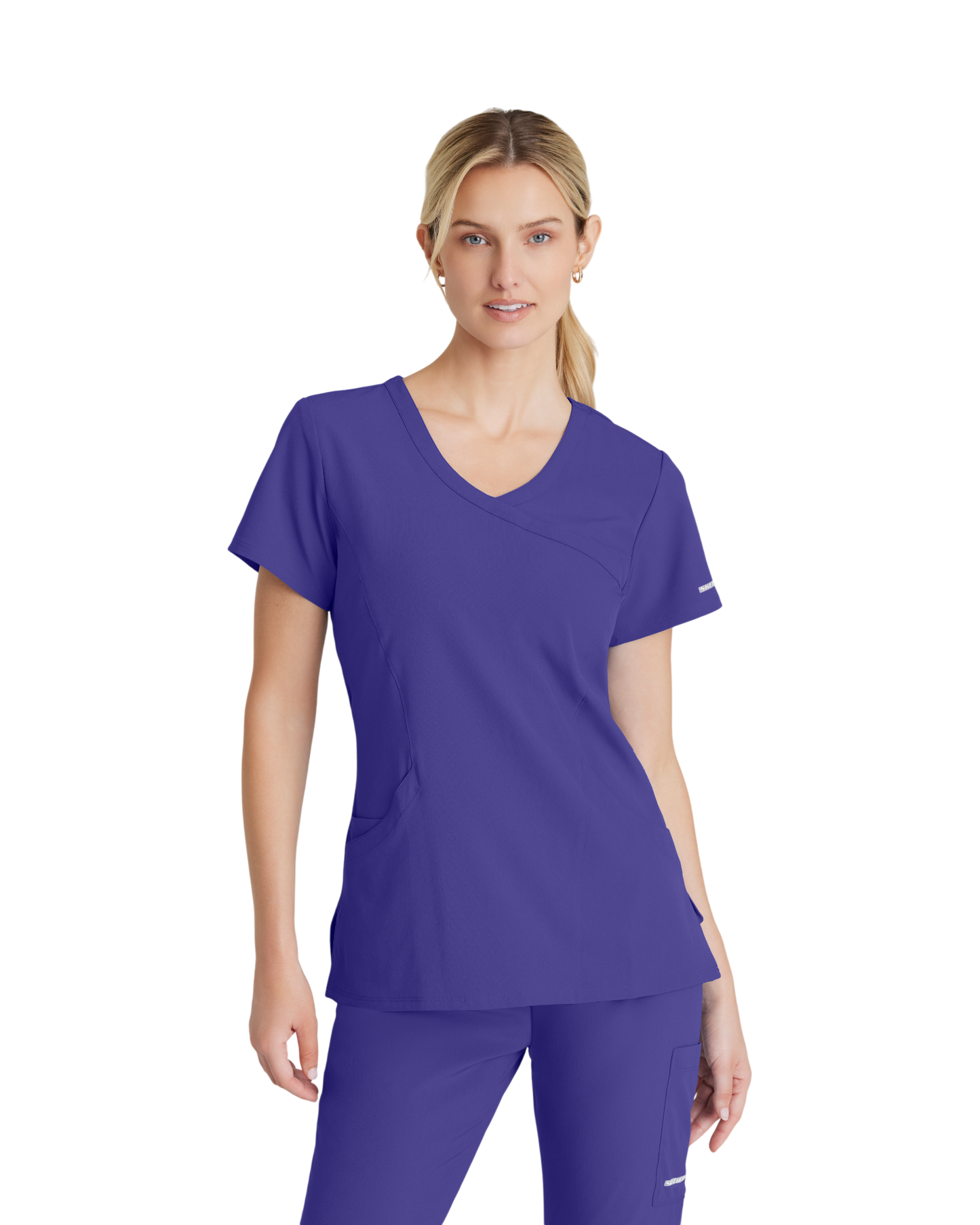 Haut d'uniforme dame à encolure croisée en V avec 3 poches Reliance SKECHERS SK102