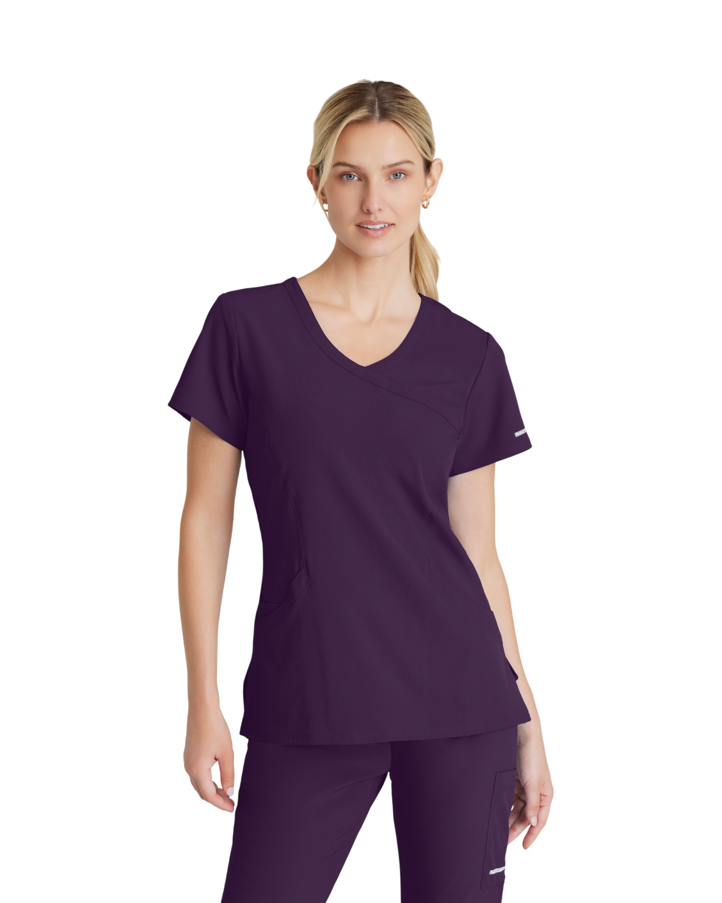 Haut d'uniforme dame à encolure croisée en V avec 3 poches Reliance SKECHERS SK102X