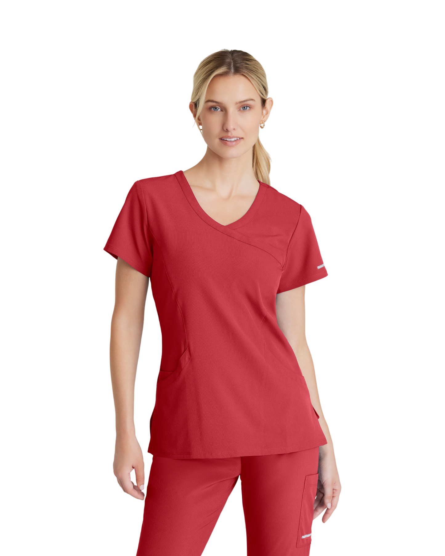 Haut d'uniforme dame à encolure croisée en V avec 3 poches Reliance SKECHERS SK102X