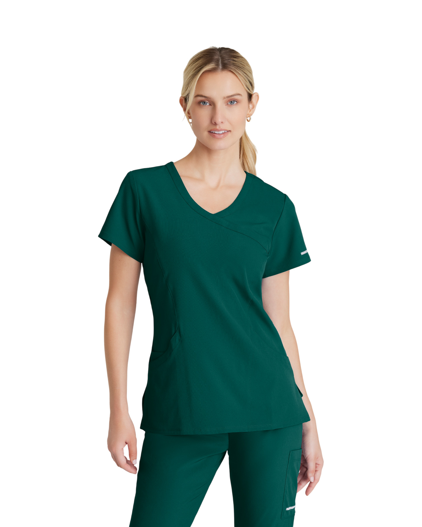 Haut d'uniforme dame à encolure croisée en V avec 3 poches Reliance SKECHERS SK102