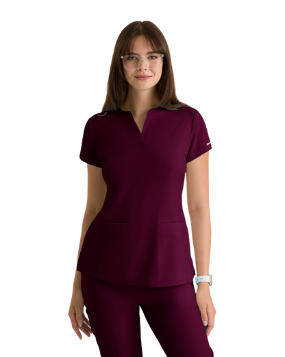 Haut à col lanières et 2 poches Skechers Coast pour femme  #SKT259X (2XL&+)