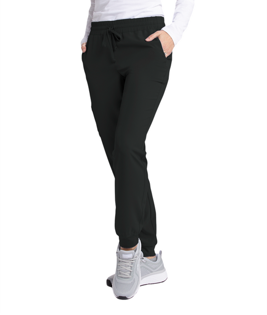 Pantalon médical jogger dame Theory à taille mi-haute avec 4 poches SKECHERS SKP552MU