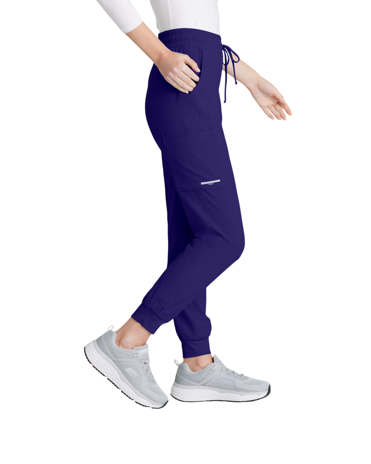 Women's Theory Mid-Rise Jogger Medical Pants with 4 Pockets SKECHERS SKP552X (2XL &+)