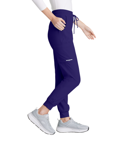 Women's Theory Mid-Rise Jogger Medical Pants with 4 Pockets SKECHERS SKP552X (2XL &+)