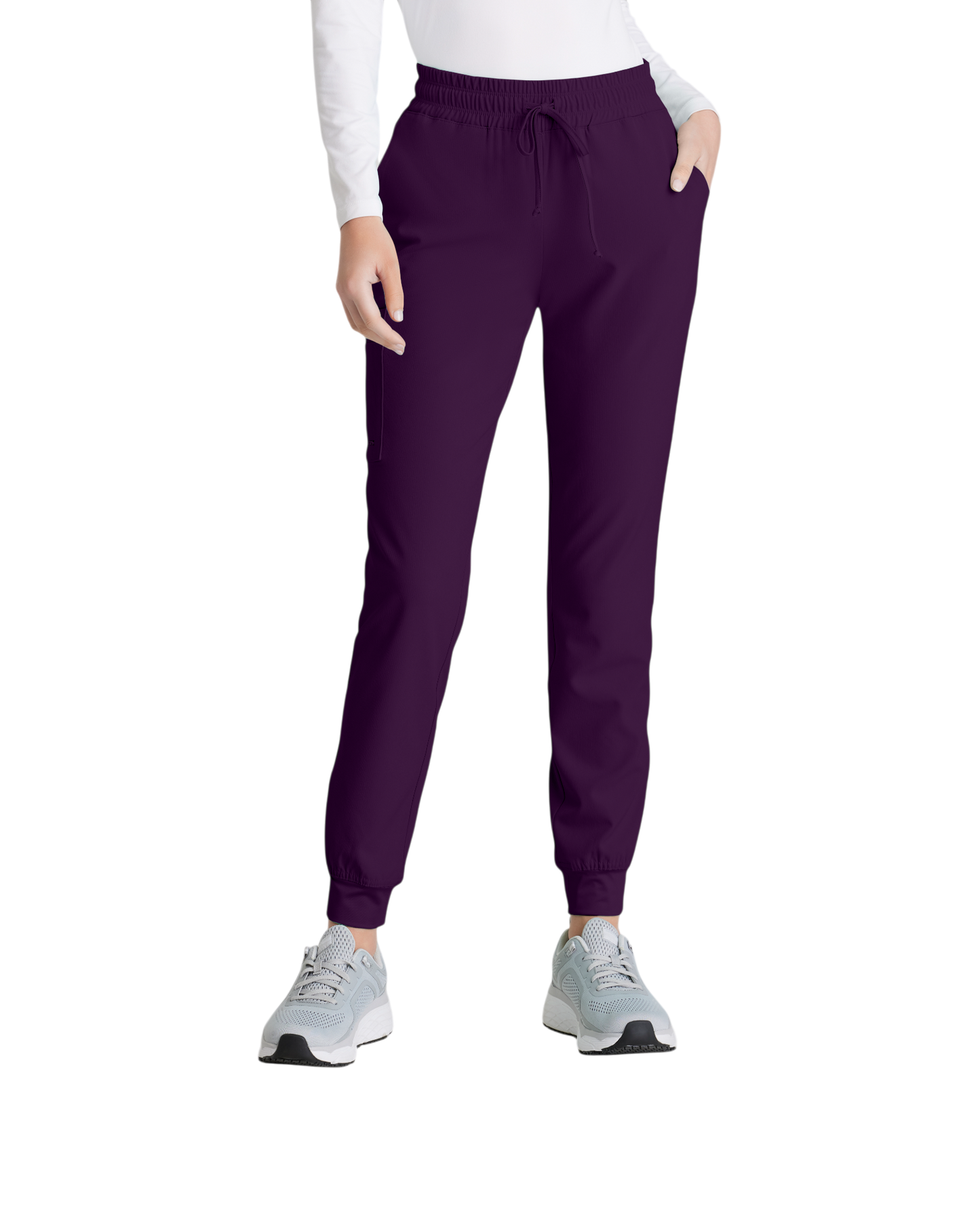 Women's Theory Mid-Rise Jogger Medical Pants with 4 Pockets SKECHERS SKP552X (2XL &+)
