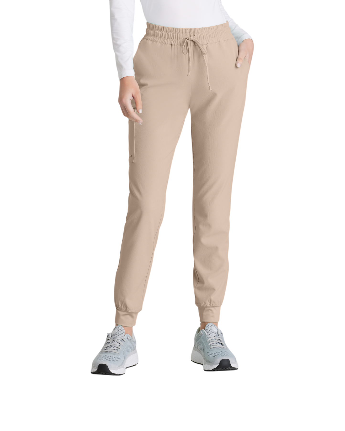 Women's Theory Mid-Rise Jogger Medical Pants with 4 Pockets SKECHERS SKP552X (2XL &+)