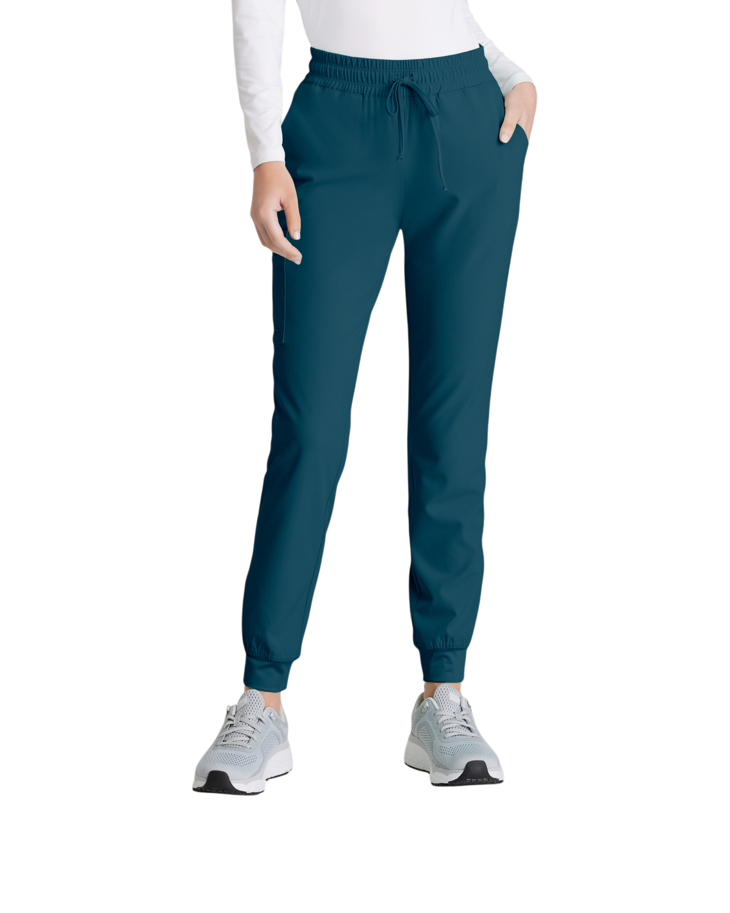 Women's Theory Mid-Rise Jogger Medical Pants with 4 Pockets SKECHERS SKP552X (2XL &+)