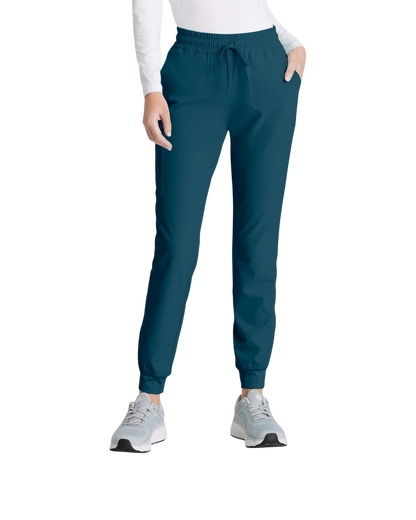 Women's Theory Mid-Rise Jogger Medical Pants with 4 Pockets SKECHERS SKP552X (2XL &+)