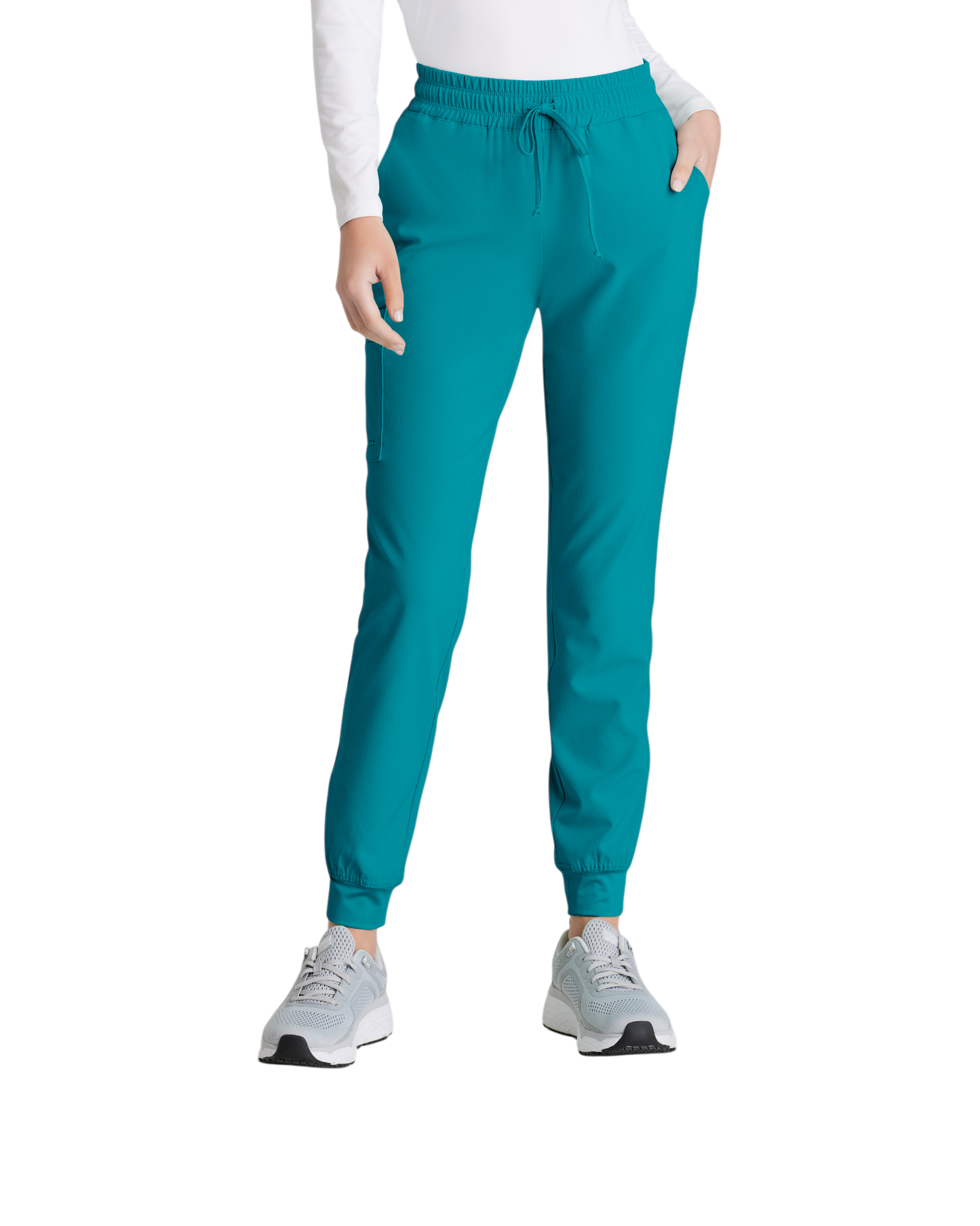 Women's Theory Mid-Rise Jogger Medical Pants with 4 Pockets SKECHERS SKP552X (2XL &+)