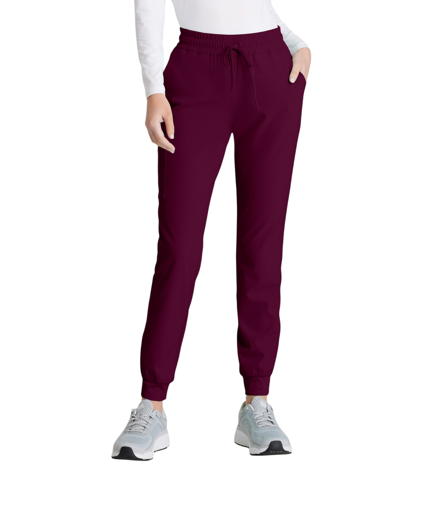 Women's Theory Mid-Rise Jogger Medical Pants with 4 Pockets SKECHERS SKP552X (2XL &+)