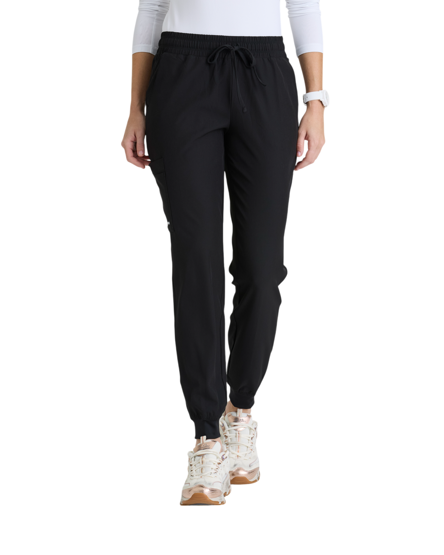 Pantalon médical jogger dame Theory à taille mi-haute avec 4 poches SKECHERS SKP552