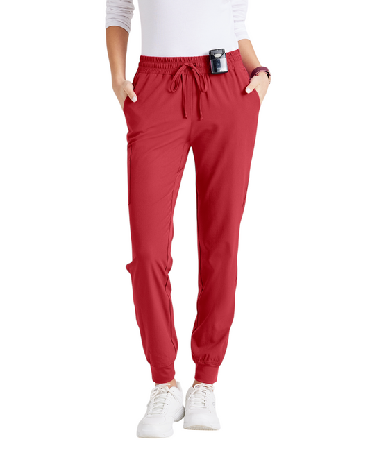 Women's Theory Mid-Rise Jogger Medical Pants with 4 Pockets SKECHERS SKP552