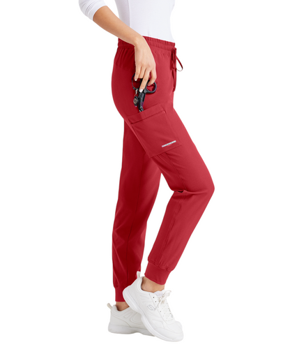 Women's Theory Mid-Rise Jogger Medical Pants with 4 Pockets SKECHERS SKP552