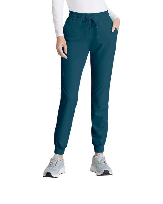 Women's Theory Mid-Rise Jogger Medical Pants with 4 Pockets SKECHERS SKP552T (Tall)