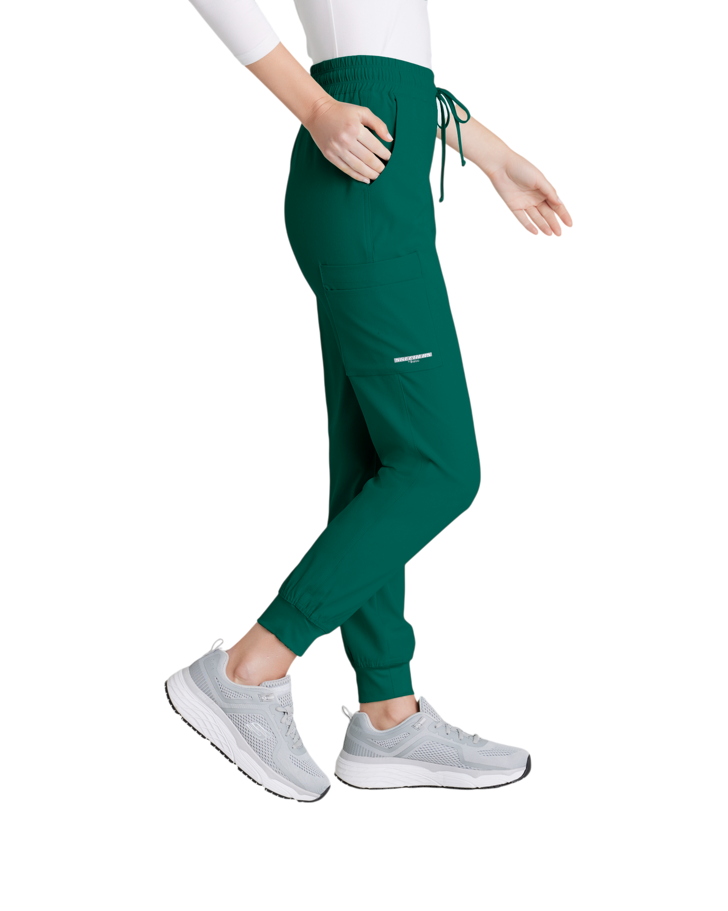 Pantalon médical jogger dame Theory à taille mi-haute avec 4 poches SKECHERS SKP552