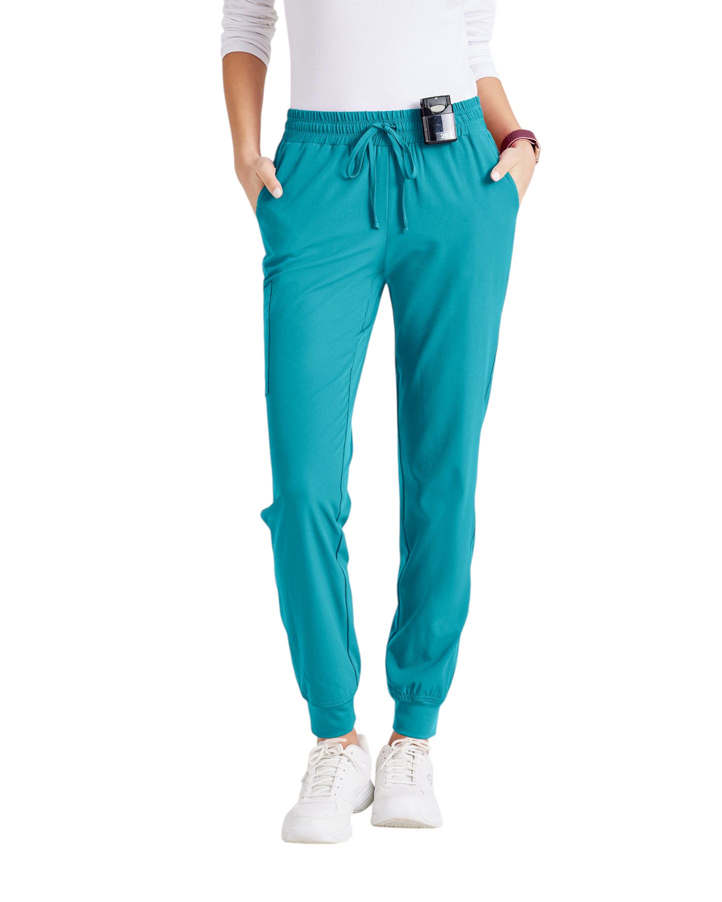 Women's Theory Mid-Rise Jogger Medical Pants with 4 Pockets SKECHERS SKP552X (2XL &+)