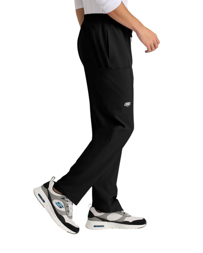 Pantalon droit à 5 poches et taille élastique Skechers pour homme #SKP718X (2XL &+)