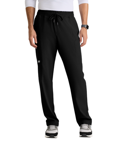 Pantalon droit à 5 poches et taille élastique Skechers pour homme #SKP718