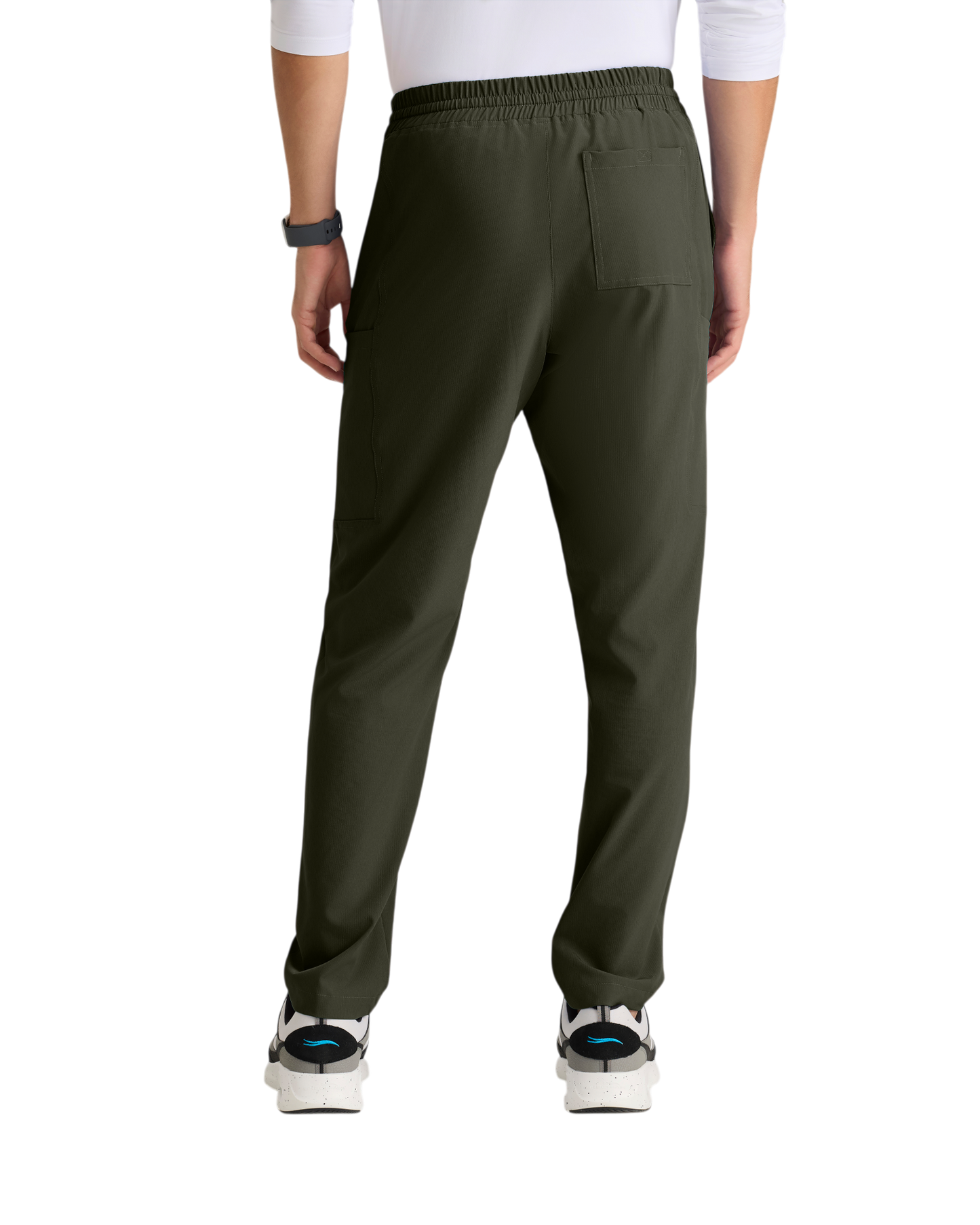 Pantalon droit à 5 poches et taille élastique Skechers pour homme #SKP718