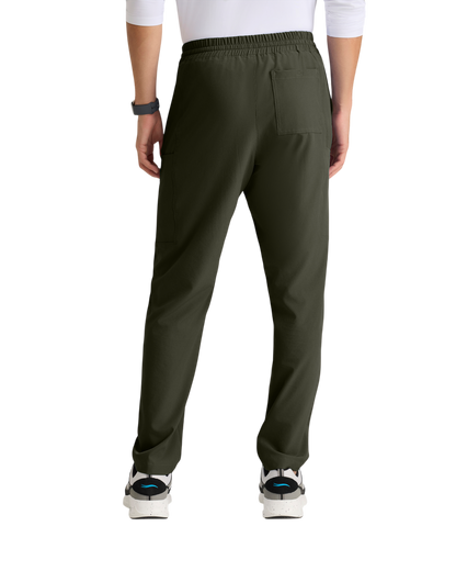 Pantalon droit à 5 poches et taille élastique Skechers pour homme #SKP718