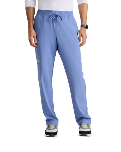 Pantalon droit à 5 poches et taille élastique Skechers pour homme #SKP718X (2XL &+)