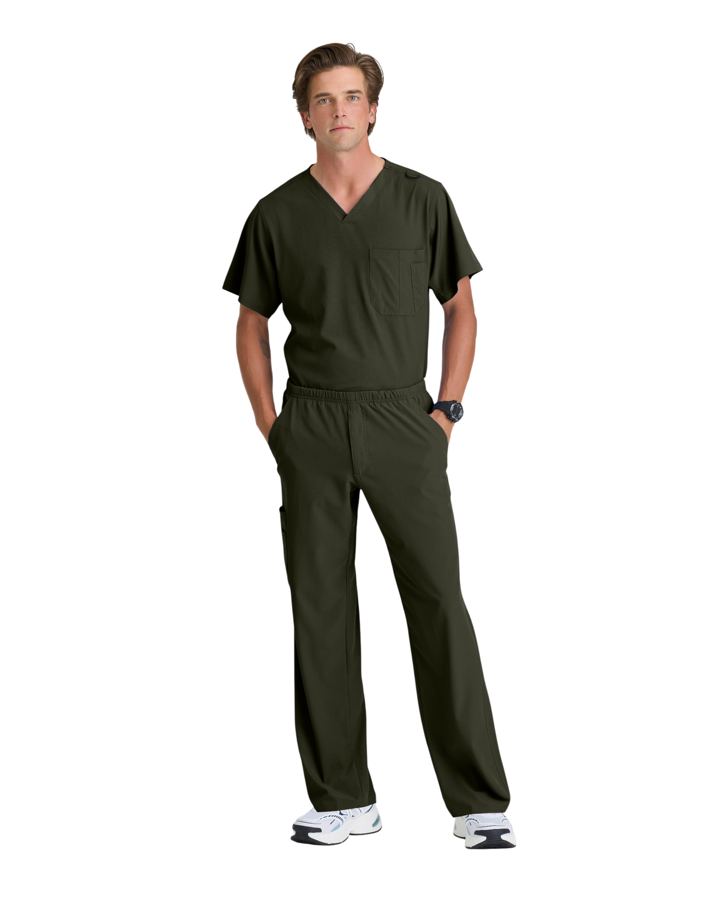 Haut d'uniforme homme à encolure en v, 3 poches Thesis Skechers™ SK0112